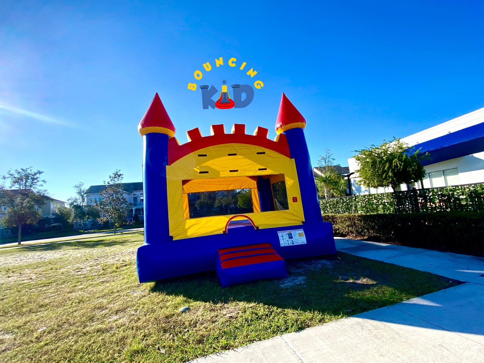 15x15 Castle Inflatable, Castle Jumper, Castle Bouncer Bouncing Kid